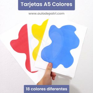 Tarjetas A5 Colores (R. Descargable)