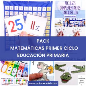 Pack Matemáticas Primer Ciclo de Primaria (R. Descargable)